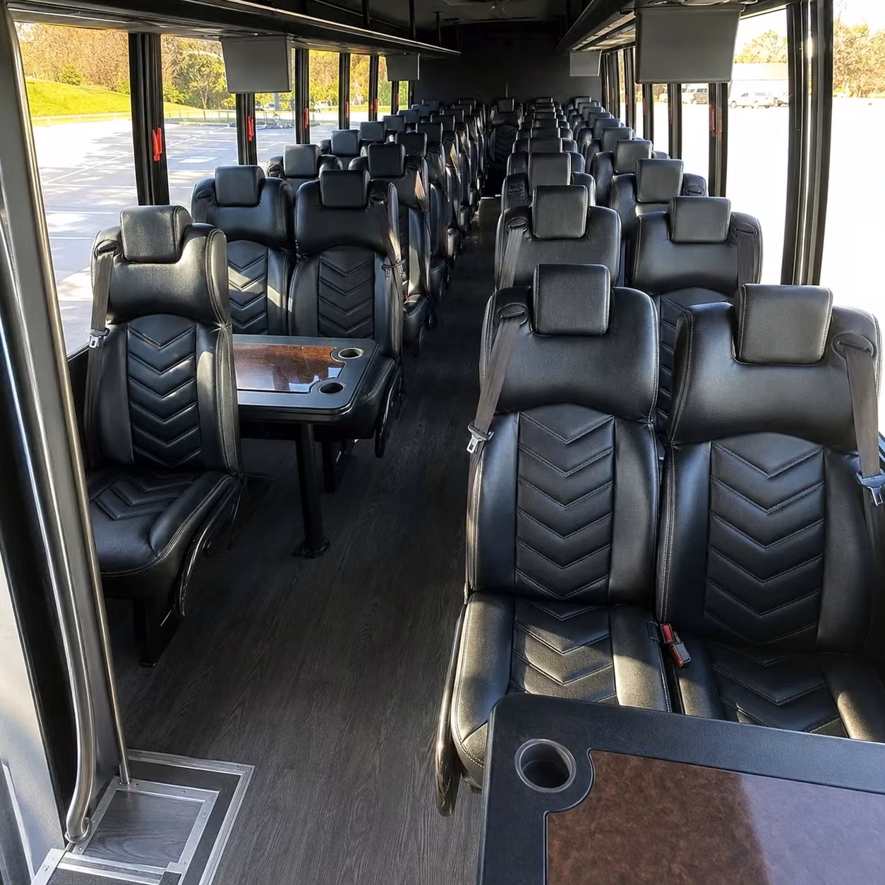 30 passenger minibus interior