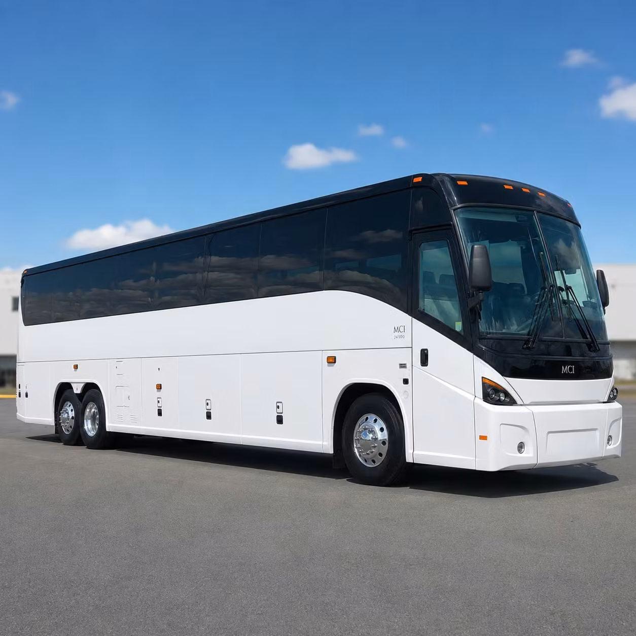 56 passenger charter bus