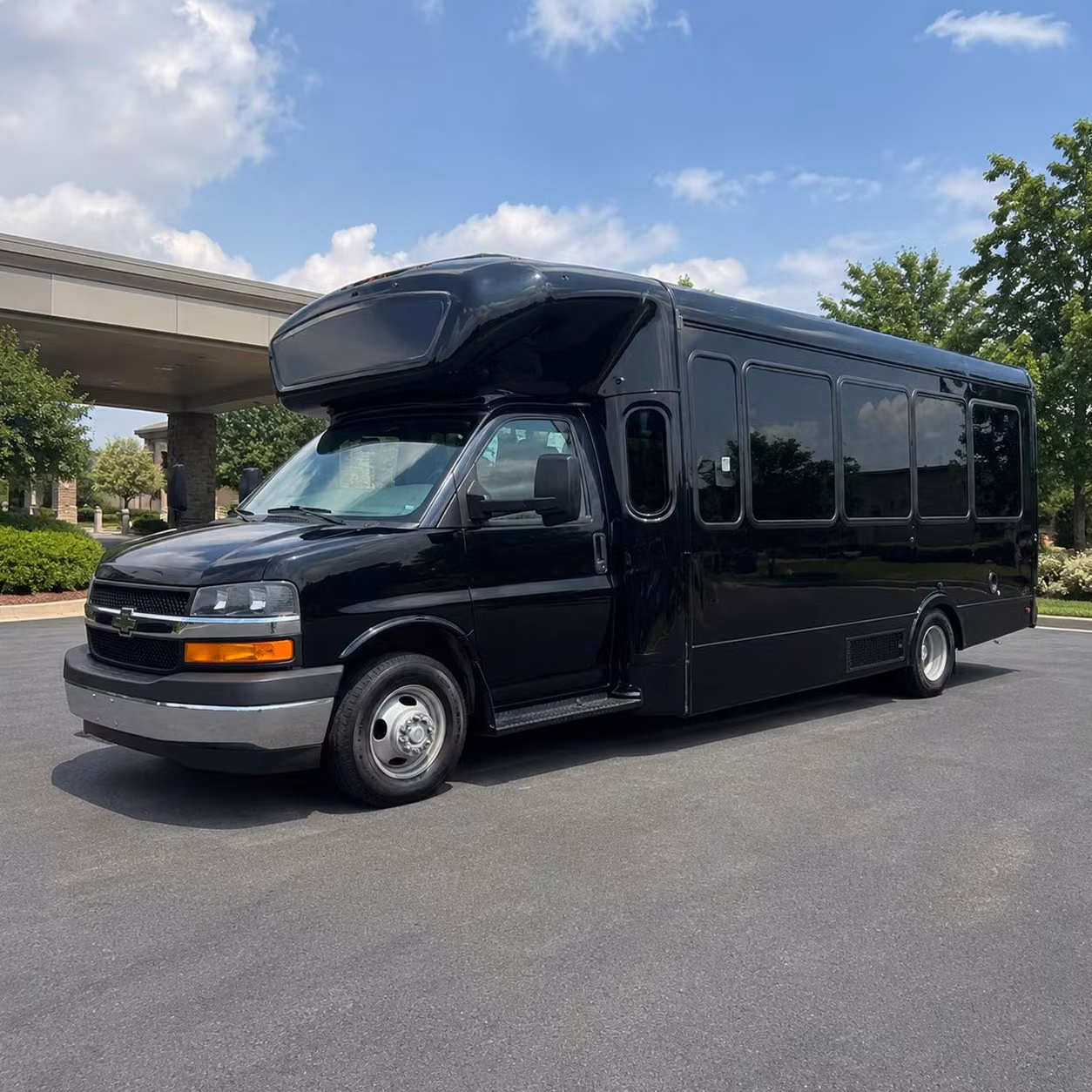 north port party buses arrive at prom like you mean it