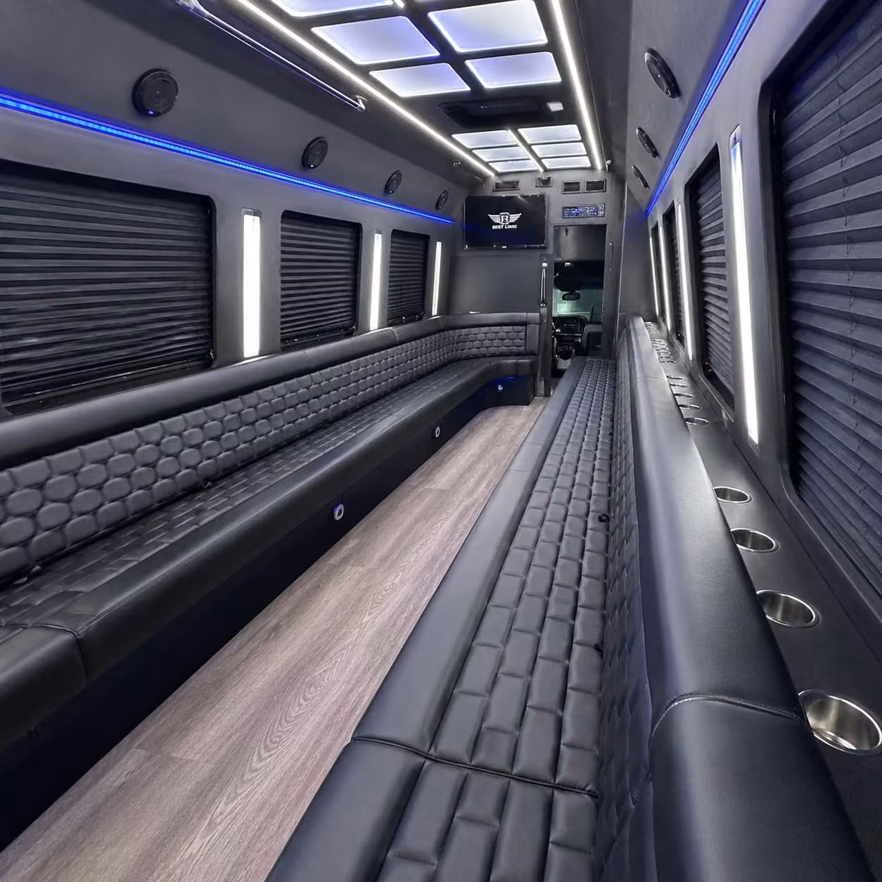 party bus interior