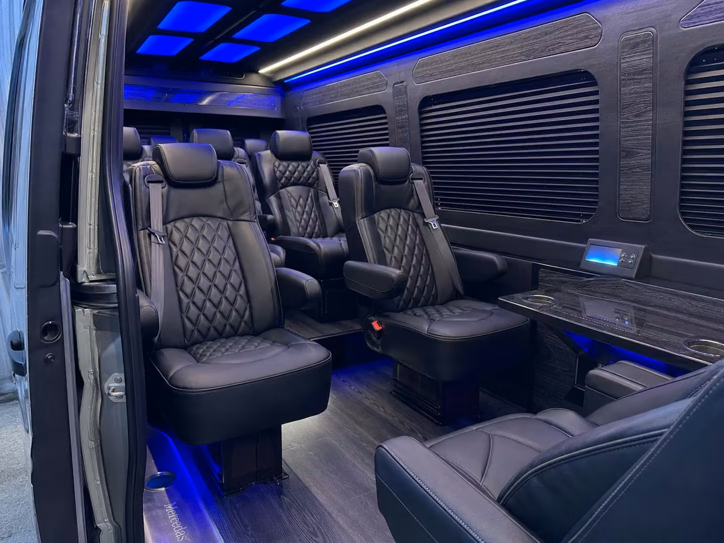 sprinter van transportation for groups and events across north port