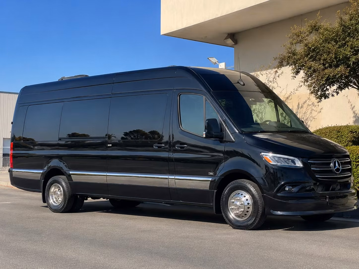 sprinter van with driver
